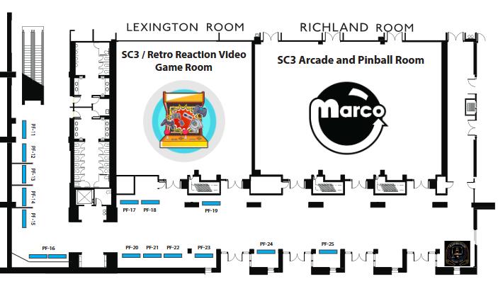 Exhibitors & Vendors Floorplan